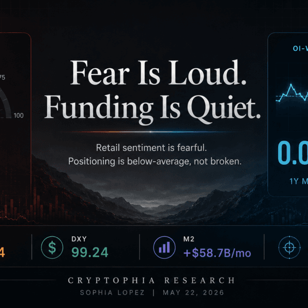 Bitcoin Fear Is at 28.&hellip;