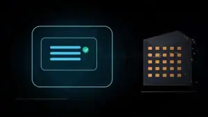 A hardware signing device retaining verified recovery data while the company infrastructure beside it shuts down