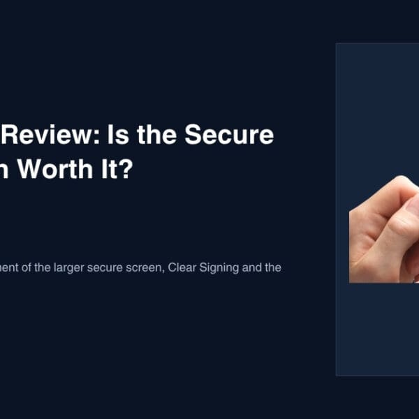 Ledger Flex hardware wallet review showing the official Ledger Flex device