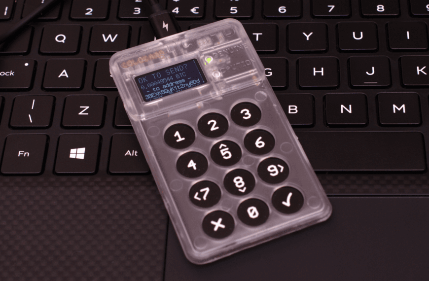 COLDCARD Bitcoin-only hardware wallet