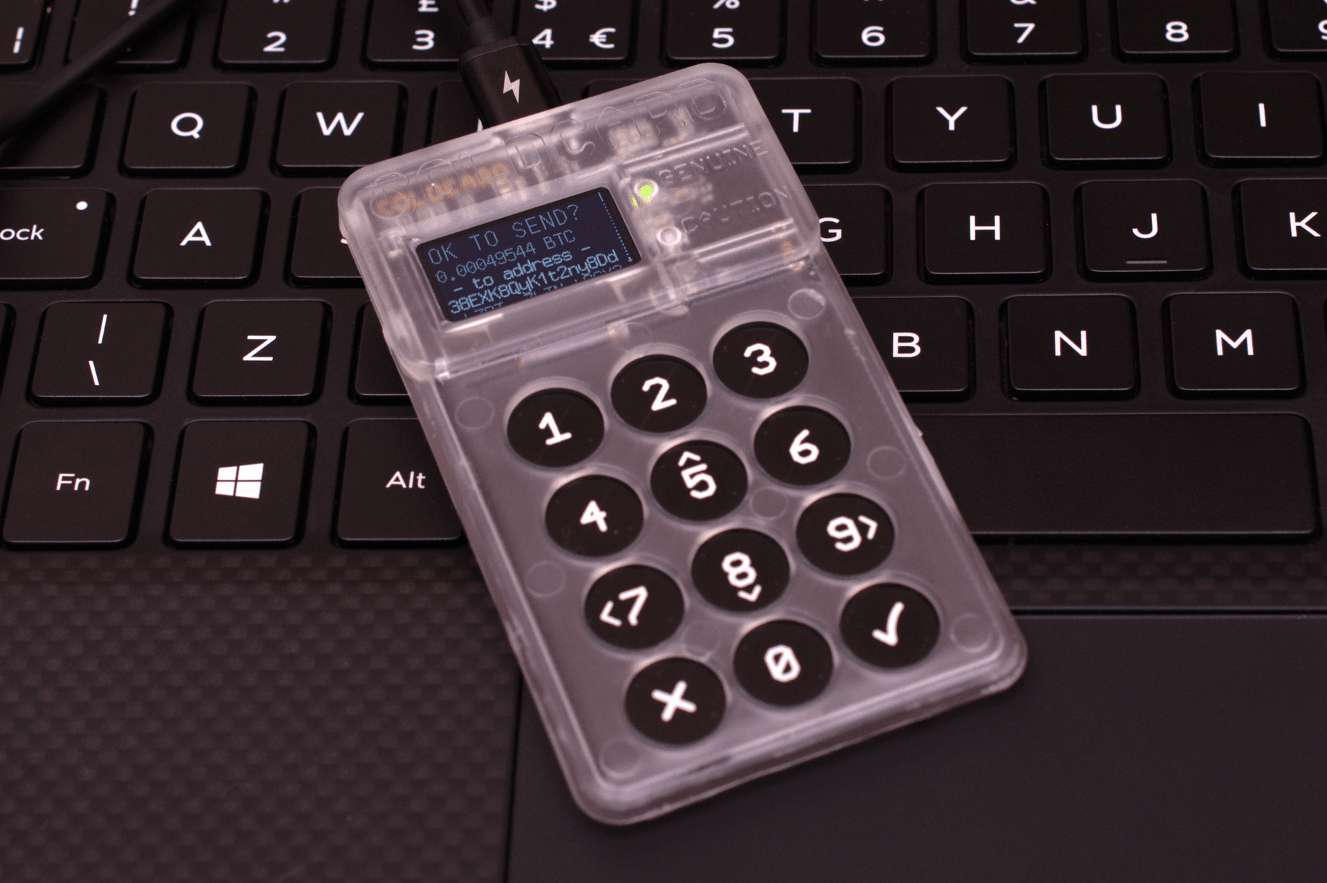 COLDCARD Bitcoin-only hardware wallet