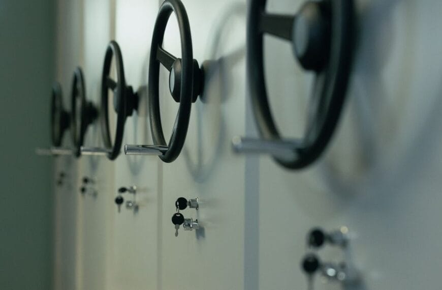 Multiple safes and keys representing separate access controls